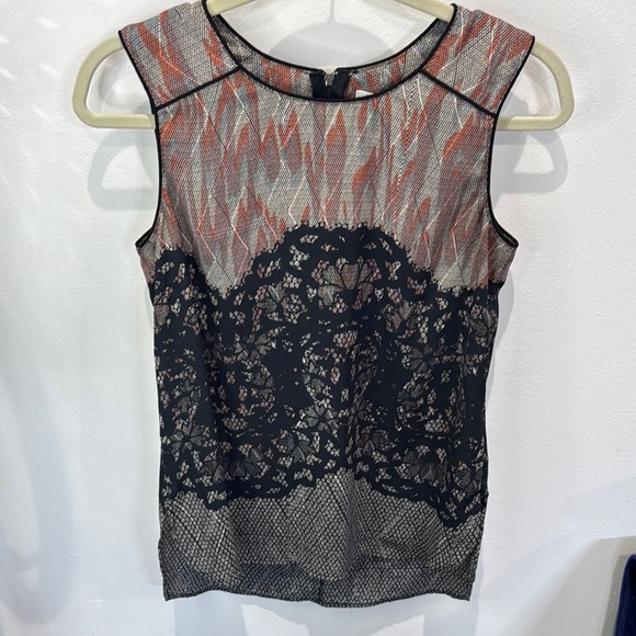 Daniel Rainn Lace Tank Top Sleeveless Blouse Party Top Size S‎ - Picture 1 of 5